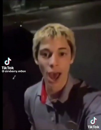 Man with chick fil a milk shake screams help