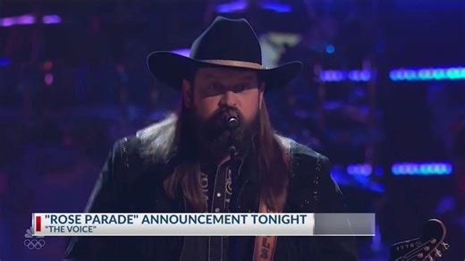 "Rose Parade" announcement set for Monday night on "The Voice"
