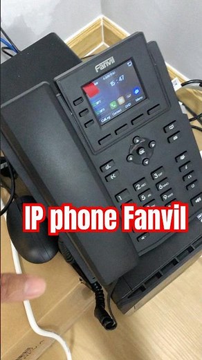 Setup IP Phone Fanvil ☎️☎️ #mikrotik #ipphone #Fanvil #networking #foryou #cctv #shortsvideo #ccna