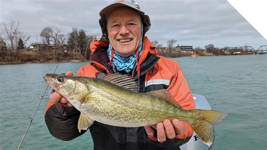 How to catch walleye in the Niagara River: Using Flexi jigs