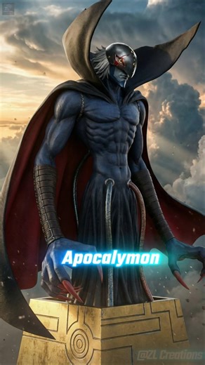Apocalymon Evolution #Digimon #DigimonAI #Digivolution