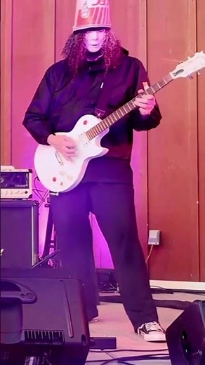 Buckethead plays Led Zeppelin 🤘🏻 #guitar #music #buckethead #shorts #cover #gunsnroses #ledzeppelin