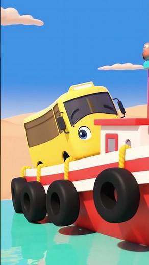 😂🔧 Buster’s DIY Moment... Can He REALLY Fix It? 🛠️🚌#buster #kids #cartoon