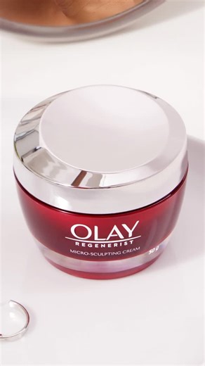Don’t leave your glow behind! A quick swipe of the Olay Regenerist Micro-Sculpting Cream is all it takes to firm, plump, and hydrate before you head out. Because skincare shouldn’t slow you down! [Olay, OlayIndia, Regenerist, MircoSculpting, SkinSoDeepInLove, Cream, Skincare, SkincareEssentials, Selfcare, Beauty, HappySkin, SkincareRoutine] | Olay