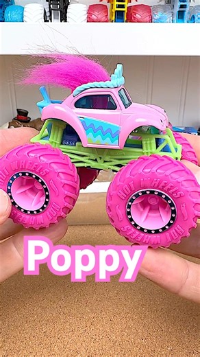 Poppy! Trolls HWMT ASMR Unboxing! #shorts #hwmt #poppytrolls #toys #monstertruck