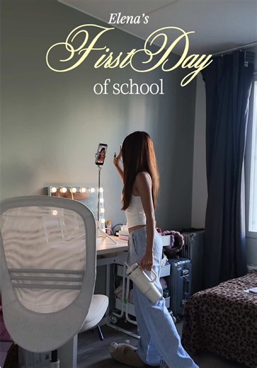 YouTube vlog ပြန်တင်မယ် | Elena Bliss ရဲ့ first day of school vlog