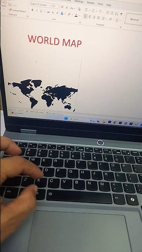 Draw a World Map in MS Word by Keyboard Shortcut – You Won’t Believe How Easy It Is! #map