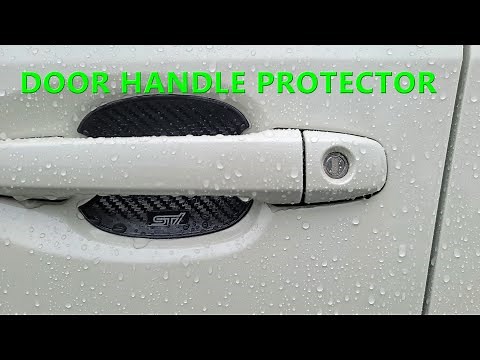Unboxing and Installing STI DOOR HANDLE PROTECTOR