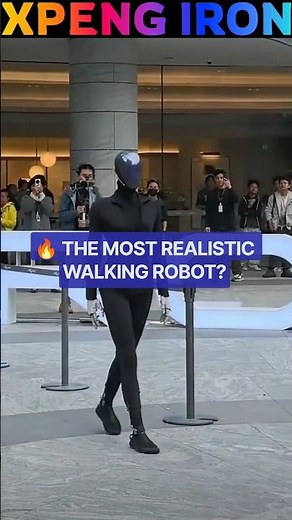 XPENG IRON 🤖 The Most Realistic Walking Humanoid Robot! #China #Xpeng #Humanoid #AI #Robot #Viral