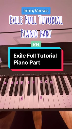 Exile by Taylor Swift Piano Tutorial