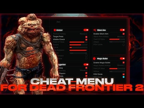 **Greated** Cheat Menu - For Dead Frontier 2 | Divine Hacks For DF2 | Many Functions | FREE Download