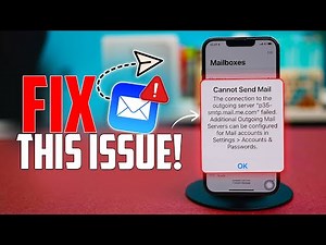 Fix “Cannot Send Mail – The Connection to the Outgoing Server Failed” on iPhone & iPad