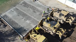 Check this out! The new Site Six launch ramp was pushed into the water by three DC8 bulldozers. There is still more work to be done at Site Six, but it is anticipated to be back open by May. #lakehavasu #boating #launchramp | Lake Havasu City - Municipal Government