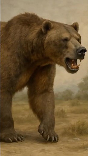 The Largest Bear to Ever Live - Arctotherium Angustidens