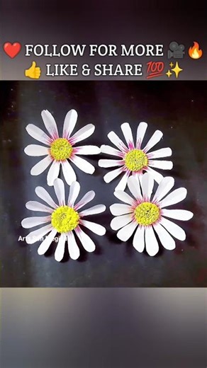 Paper Se Banaya 3D Blooming Flower 🌸 | Unique Paper Craft Idea 2026 | Easy Handmade DIY #shortsindia