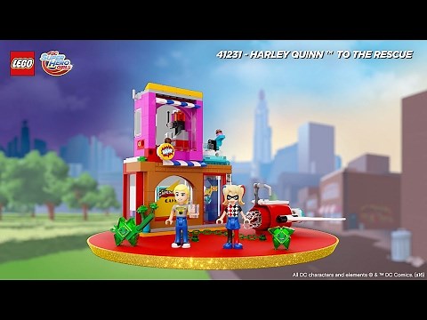 Harley Quinn™ to the Rescue - LEGO DC Super Hero Girls – Product animation