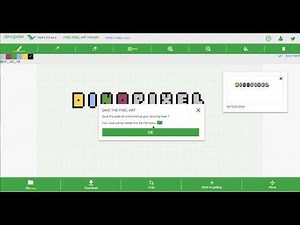 Save pixel art as file or on the website