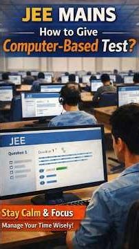 JEE MAINS 2026🔥:How to give Computer Based Test🤔:JEE Mains CBT⁉️#jeemains2026 #nta #jeemains #jee