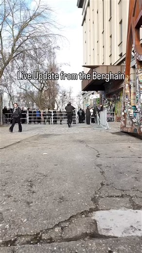 Live Update from the Berghain- there is a long line! Have you ever been going on Sunday morning? Tell us about your experience! #berlin #berlintechno #berlinclub #berlinevents #techno #germany #berlinparty #hauptstadt #germanytravel #deutschland #berghain #fblifestyle | Berlin experience