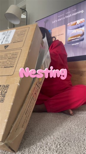 Nesting is REAL 😭 Built baby girl’s changing table today because I cannot sit still waiting for her to arrive. #nesting #pregnanttiktok #pregnancyjourney #babyprep