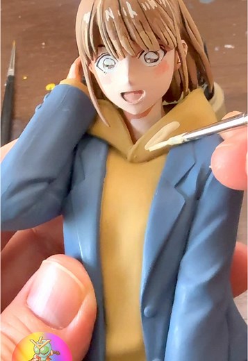アオのハコ千夏先輩フィギュアのリペイント