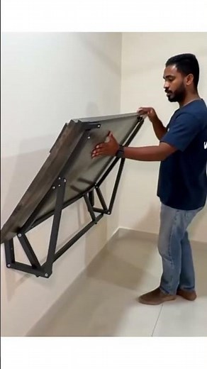 Wall Folding Table Design That Saves Space | Smart Furniture v13