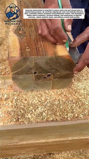 Precision Timber Measuring and Marking | Professional Carpentry Technique