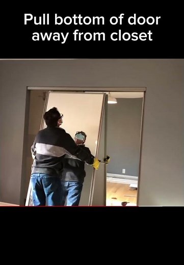 Install Sliding Closet Door
