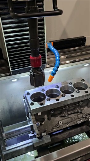Plateau finish on this LS3 block 🫡