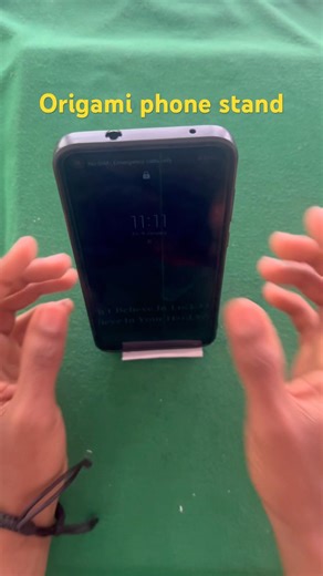 I Made a Phone Stand From PAPER 😱 (Works Perfect!)