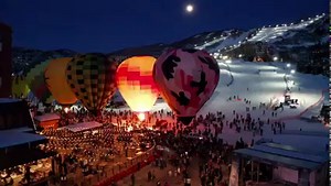Spectacular views at the Cowboy Up Balloon Glow tonight. | Steamboat Resort