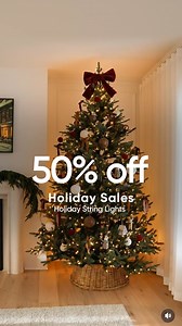 🎄🎁 Holiday Sale: 50% OFF Nanoleaf Smart Holiday String Lights! Instantly elevate your home's festive ambience with beautiful customizable lights to make every holiday memory shine. 📦 Order by Dec 17 for Christmas delivery! | Nanoleaf
