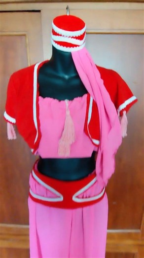 DIY I Dream of Jeannie Costume #diy #halloween #spookyseason