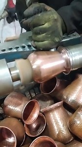 Bending / How to make a copper mug #shorts | Mr Experiment