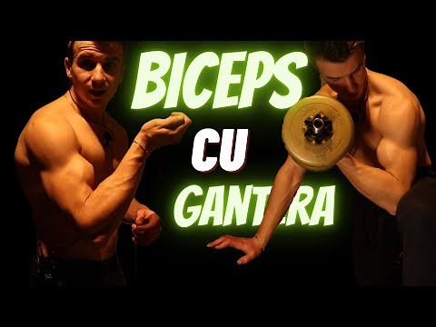 Antrenament pentru Biceps Acasa cu o Gantera