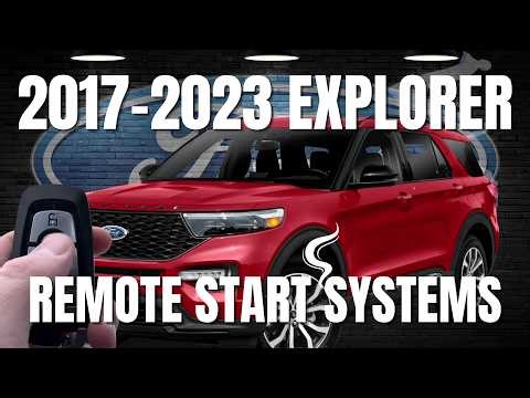 2017-2023 Ford EXPLORER DIY Remote Start Systems