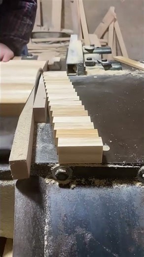 Wood Square Blocks Cutting Process – Good Machines Make Work Easy