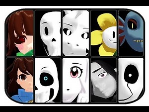 [MMD Undertale] pentatonix - daft punk- harder better faster stronger