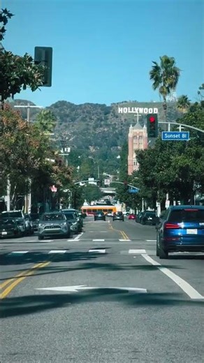 USA 🇺🇸 ,Los Angeles Vibes with Hollywood Sign 🌴🏙️#shorts #travel