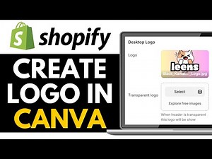 How to Create a Logo in Canva for Your Shopify Store 2025 (Beginner Guide)