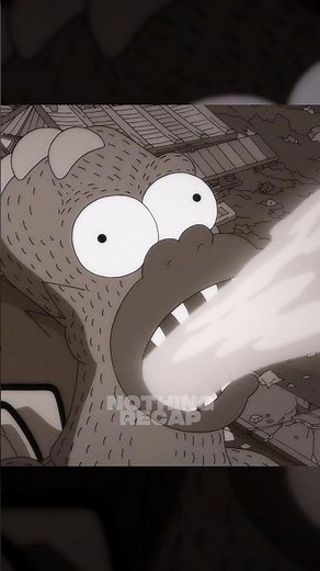 HOMER IS THE DONUT MONSTER!? #simpsons