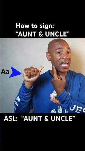 How to sign: “AUNT” in ASL