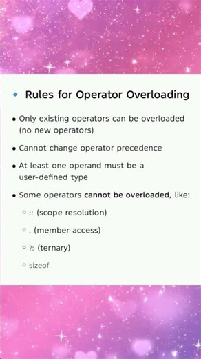 CS25C07 UNIT 3 Operator overloading compile time polymorphism(unary operator,binary operator)
