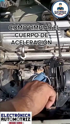 HOW TO CLEAN THE THROTTLE BODY!!! #automotiveelectronics #automobile