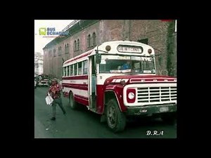 BUSES ANTIGUOS QUITO 1960 1969jfbt