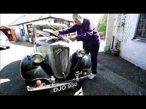 For sale, 1937 Austin Seven which has traveled around the world