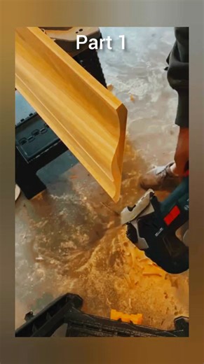 Part 1Some tips on coping with a jigsaw. The video is sped up to show the fit but generally takes under a minute for a perfect corner. Hope this helps someone #carpentry #construction #diy ‎ | Carpentry Bymar