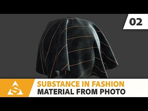 Substance in Fashion Tutorial - 02 Material from Photo | Adobe Substance 3D