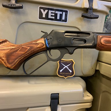 Blued Marlin 336 Pistol Grip Oversized Lever Loop