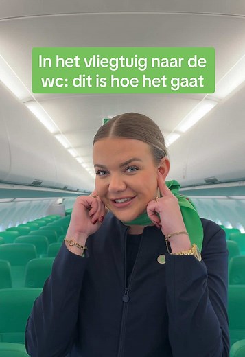 Toiletbezoek in het vliegtuig: zo werkt het
